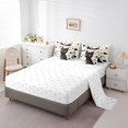 thumbnail image 3 of YST Black Cat Comforter Set, Kawaii Kitten Animal, 7-Piece, Queen, 3 of 4