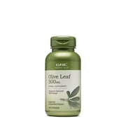 GNC Herbal Plus Olive Leaf 500mg, 100 Capsules, Supports General Well-Being