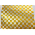 thumbnail image 5 of Insulated Cushion Foil Sandwich Wrap 10.5" x 13", Gold Check Print, 2,500 pack, 5 of 5