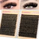 thumbnail image 1 of Eyelash Clusters calphdiar 60D+80D de grosor, 480 unidades, 10-18 mm, 1 of 6