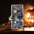 thumbnail image 4 of Asomando en estantería Sujetalibros personalizados, estantería divertida de terror Decoraciones de tablil para coleccionar álbumes Revistas Negro gris Colco  Escultura de estantería, 4 of 8