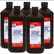 Quality Choice 3% USP Hydrogen Peroxide First Aid Antiseptic 32, FL OZ - 5 Pack