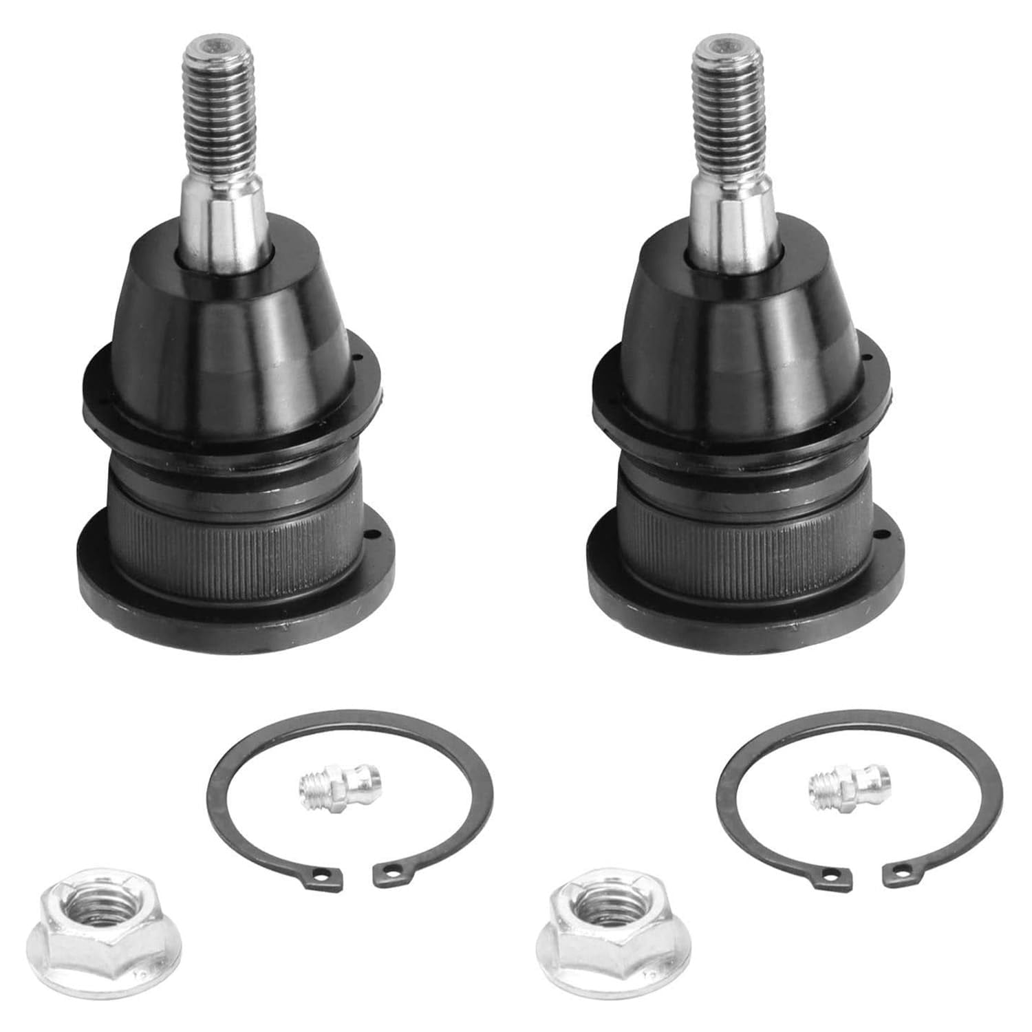 Detroit Axle - 12pc RWD Front End Suspension Kit for 1999-2006 Chevy GMC Silverado Sierra 1500, Upper & Lower 4 Ball Joints Inner & Outer 4 Tie Rods 2 Sway Bars 2 Boots Replacement