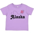 thumbnail image 3 of Inktastic Alaska Butterfly Girls Toddler T-Shirt, 3 of 5