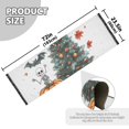 thumbnail image 5 of Yayeee Hallway Runner Rug 2'x6' Non Slip Machine Washable with Rubber Backing, Red Halloween Trees, 5 of 8