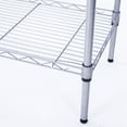 thumbnail image 6 of Top Knobs Commercial Grade 14"W x 30"D x 59"H 5-Shelf Steel And Wired Garage Shelves, Silver, 6 of 6