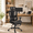 Black with Footrest, variant on Danrelax Ergonomic Mesh Office Chair with Adjustable Headrest, Lumbar Support, 3D Armrests and Reclining High Back, Black
