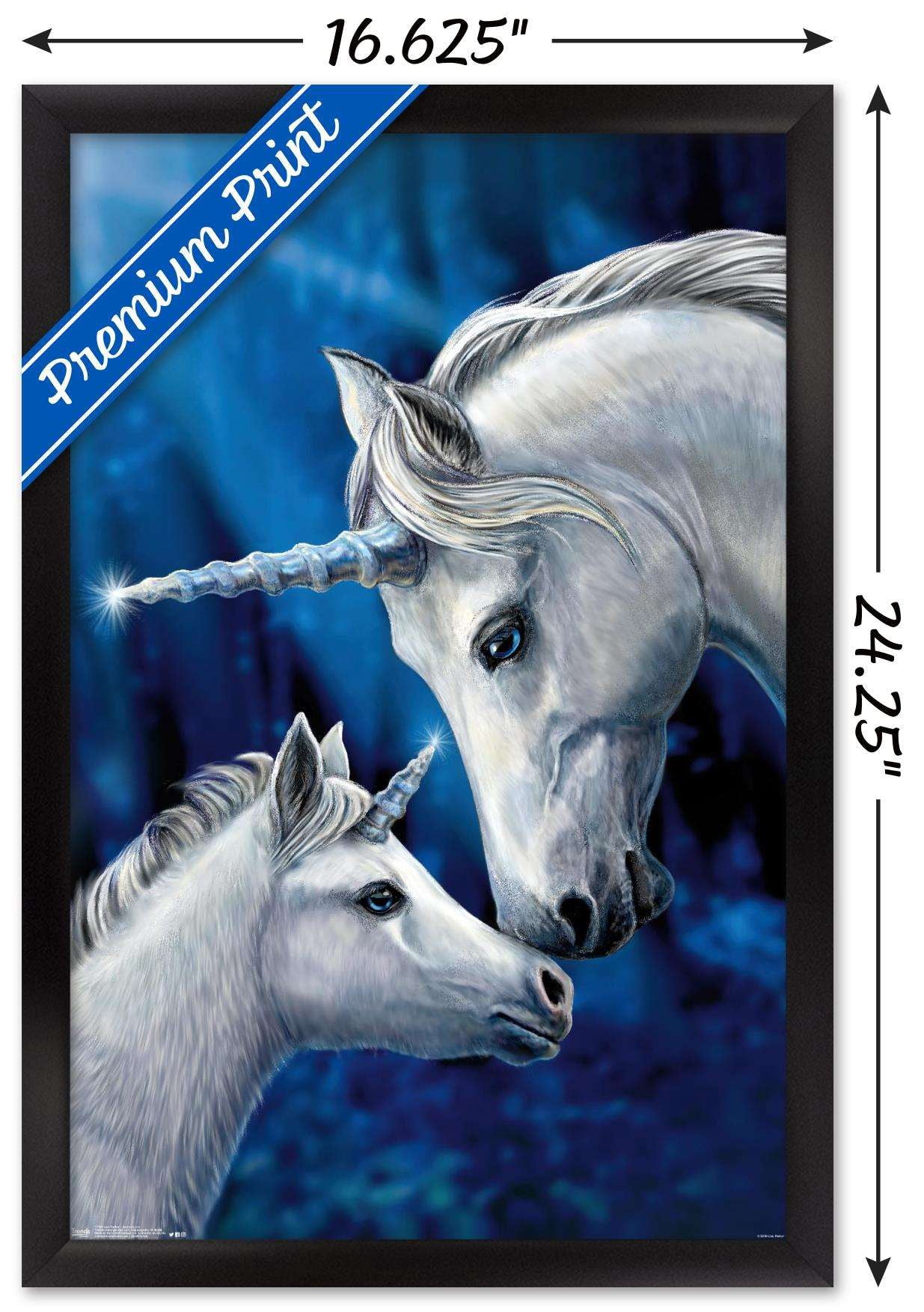 Lisa Parker - Sacred Love Wall Poster, 14.725" x 22.375", Framed