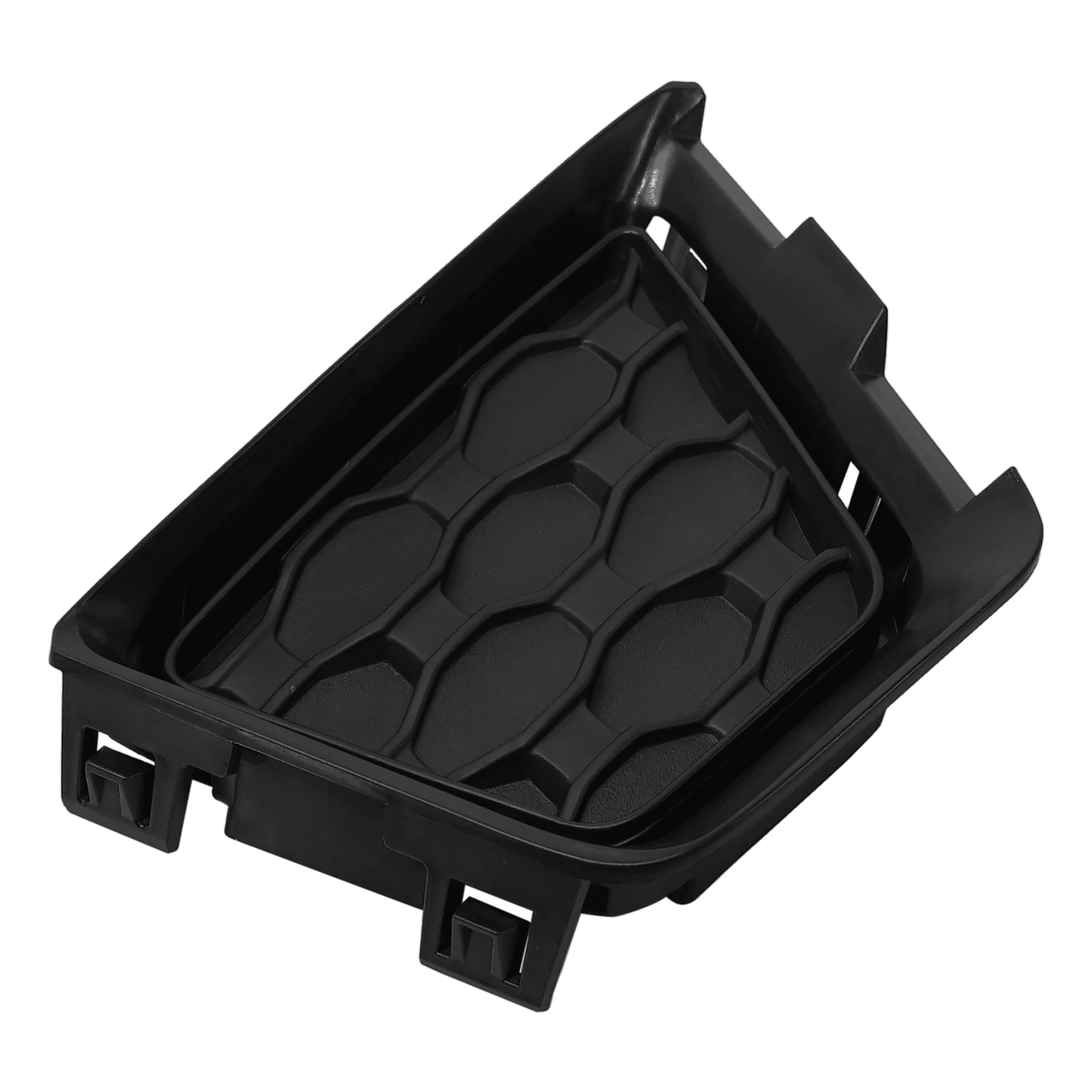 Fog Light Cover Compatible with 2019-2021 Jeep Renegade Right Passenger Black