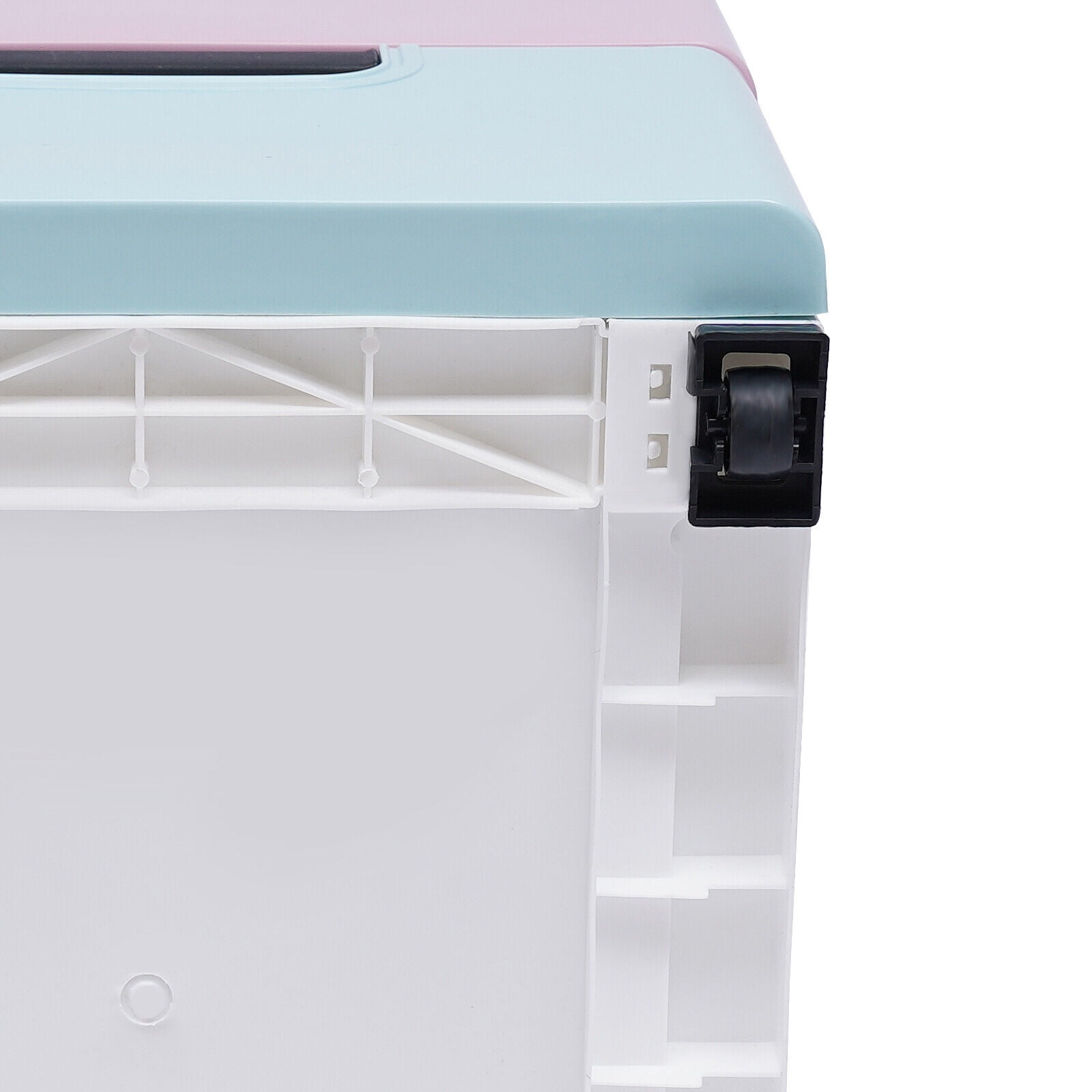 TFCFL 5 Tier Slim Storage Chest Plastic Narrow Drawers Storage Cabinet 5 Drawer Vertical Closet Organizer