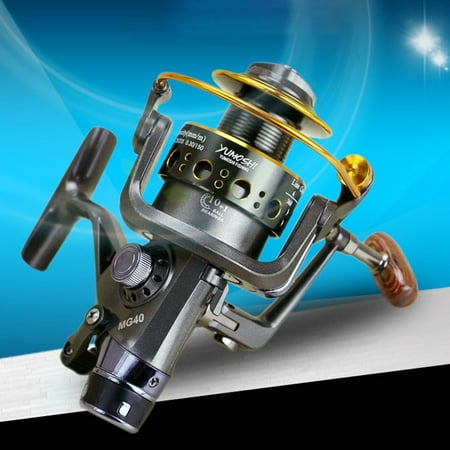 Cheers.US Spinning Reel Surf Fishing Reel Ultra Smooth Powerful Double Brake Left Right Hand Carp Reel Wheel Tackle for Saltwater Freshwater