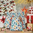 thumbnail image 6 of KLL Block Dinosaur for Christmas Gift Bag,Holiday Bags for Gifts Christmas Bags & Drawstring Gift Pouch Reusable Holiday Gift Bags & Party Favor Bags (1 PCS)-Small, 6 of 9