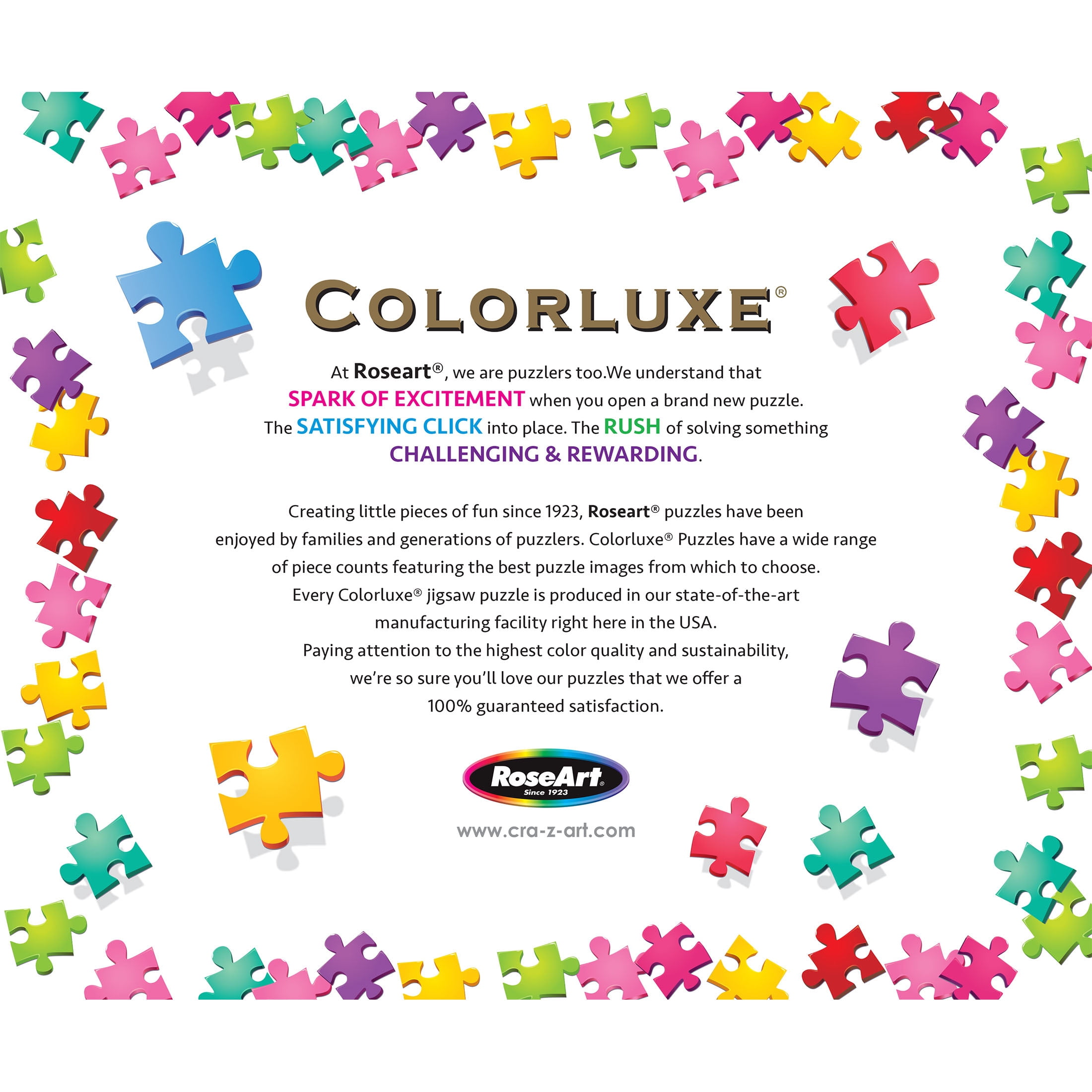 RoseArt Colorluxe 2000-Piece Green by the Sea Adult Interlocking Jigsaw Puzzle