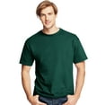 thumbnail image 1 of Hanes T-Shirts à Col Ras du Cou ComfortSoft pour Hommes, Lot de 4, m, Vert Forêt Profond, 1 of 8