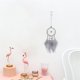 thumbnail image 3 of Ins Colgante con Borla de Plumas amulèto de Artesanía Manual para Decoración del Dormitorio gris Yotijar Hecho a mano Dream Catcher, 3 of 10