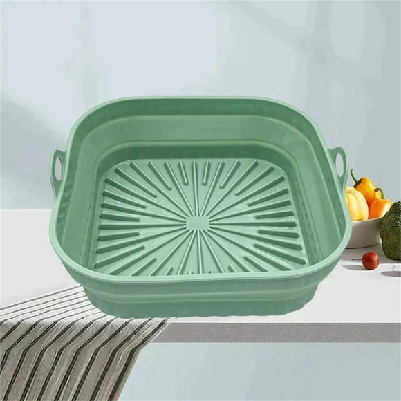 Air Fryer Thickened Foldable BBQ Mat - Multi-Function Heat-Resistants Reusable Pad