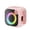 pink, variant on Portable Wireless Speaker with RGB Music Visualizer Lights, USB/TF/AUX Input & Type-C Charging, Audio System for PC, Phone, Tablet and TV Gaming & Parties