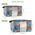 thumbnail image 2 of Foldable Clothes Storage Bags Clothes Organizer Bin with Clear Windows for Clothes Bedding Birds and Flowers, 2 of 6