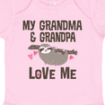 thumbnail image 4 of Inktastic Grandma and Grandpa Love Me Sloth Girls Baby Bodysuit, 4 of 5