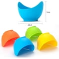 thumbnail image 5 of Nonstick Silicone Egg Poacher Cups, Microwave Suitable For Fast Cooking, Space-Saving Stackable For Small Kitchens Or Dorm Rooms, 5 of 5