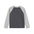 thumbnail image 3 of Abcomgle Girls Crewneck Sweatshirt Loose Colorblock Raglan Long Sleeve Girls Pullover Sweatshirt Sweaters for Teens Fashion Winter Clothes for Tween Girls, 3 of 4
