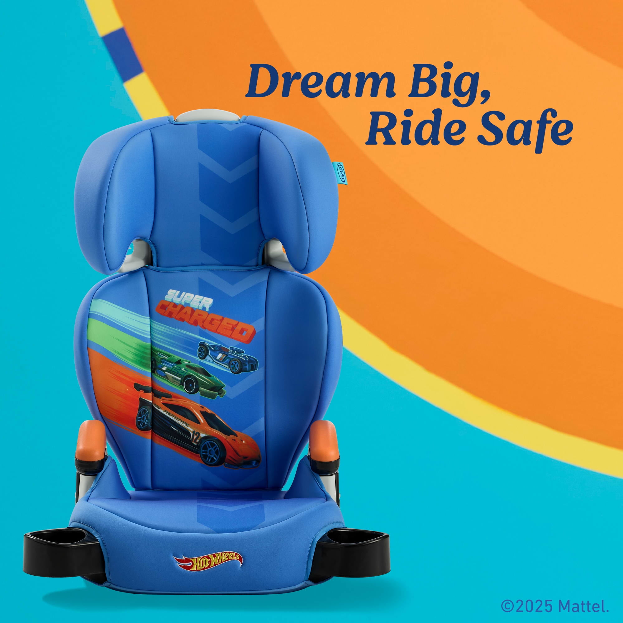 Graco Turbobooster 2.0 Highback Booster Seat, Hot Wheels