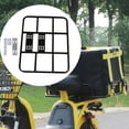 thumbnail image 1 of Colaxi Cargo Carrier,Bike Rear Rack Iron Rear Rack Luggage Rack Pannier Rack Grocery Bag Rack for Travel,Grocery Case Square Rod 48x38cm, 1 of 8