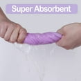 thumbnail image 5 of Viviland Baby Towels and Washcloths, Soft Absorbent Baby Girl Bath Towel Set, Unicorn Hooded Towels with 5 Infant Washcloths，(6 Pieces), 5 of 7