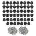 thumbnail image 1 of 52pcs Rubber Feet For Cutting Board (0.31x0.59inch) Anti Scratch Rubber Cutting Board Feet For Chai, 1 of 5