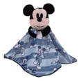 thumbnail image 2 of Set de mantas Disney Mickey Mouse con rayas azules y azul marino para bebé, 2 of 9