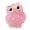 Pink, variant on KGJQ Owl Statue, Natural Healing Crystal Cute Owl Animal Figurine, Reiki Spiritual Energy Gemstone Home Office Room Desk Decor for Women Men Gifts