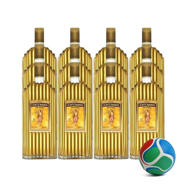 12 Tequila Gran Centenario Reposado 700 ml + Balón Mini