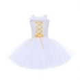thumbnail image 5 of SRZYMJ Toddler Girl Dance Leotards Sleeveless Tulle Ballet Tutu Dress Ballerina for Birthday, 5 of 8