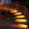 thumbnail image 7 of JSOT 8 Pack Solar Stair Lights, Deck Lights, Solar Powered Outdoor Lights, Christmas Solar Lights for Patio, Porch, Garden, Courtyard, Warm Light, 7 of 7