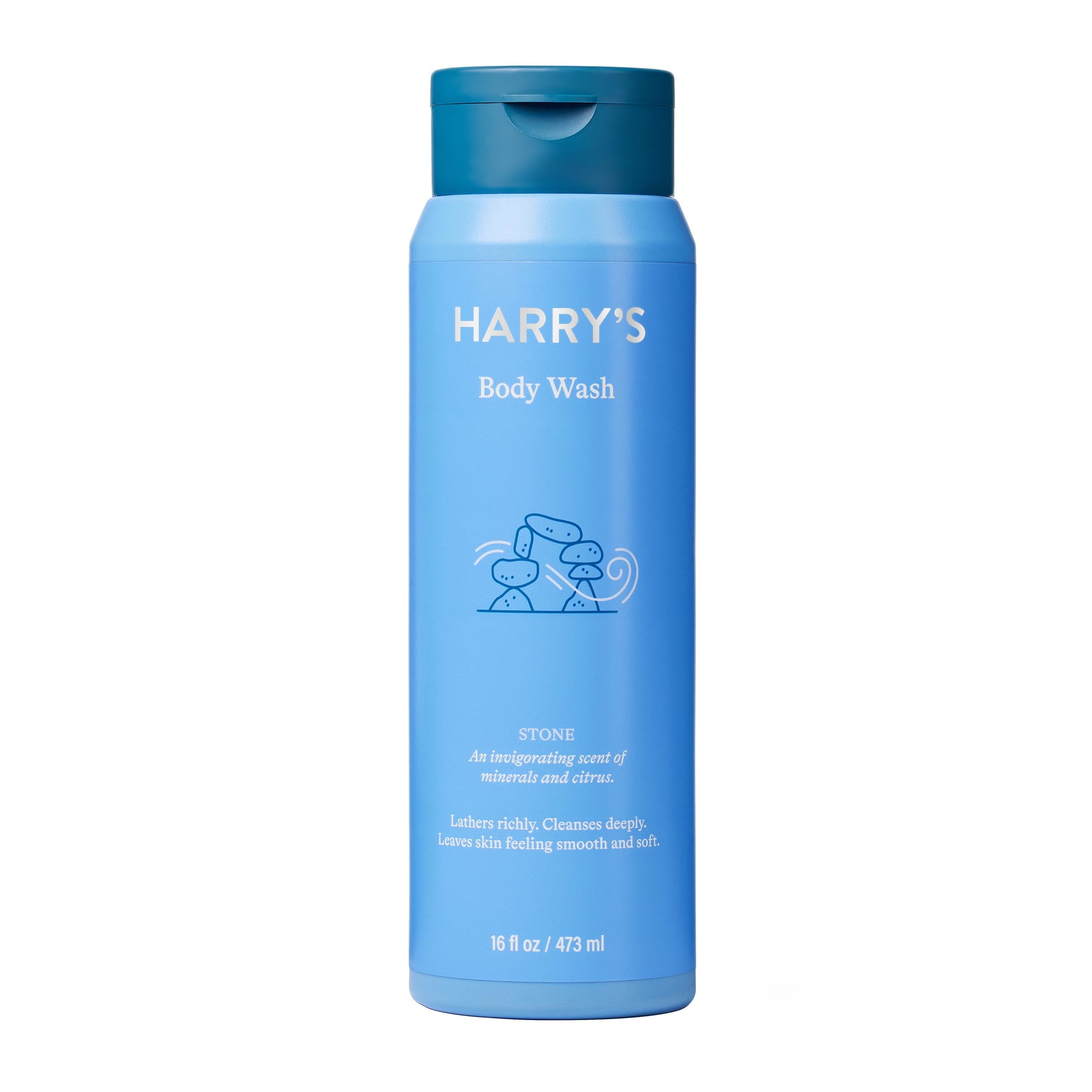 Harry's Men's Cleansing Body Wash, Stone Scent, 16 fl oz