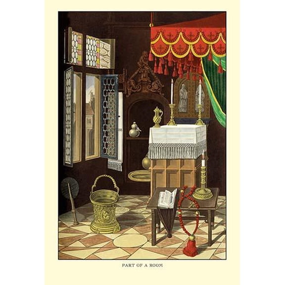Part of a Room-Fine Art Canvas Print (20" x 30")