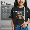 thumbnail image 5 of Girls KPop Demon Hunters Derpy Lightning Bolts Cropped T-Shirt, 5 of 8