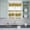 grey, variant on 3 Piece Kitchen Curtains and Valances Set Sunflower Plaid Cafe Curtains 36 Inch Length Retro Yellow Green Floral Leaf Grey Valance & Tier Curtain for Living Room Bedroom Window 54"x18" 27"x36"*2