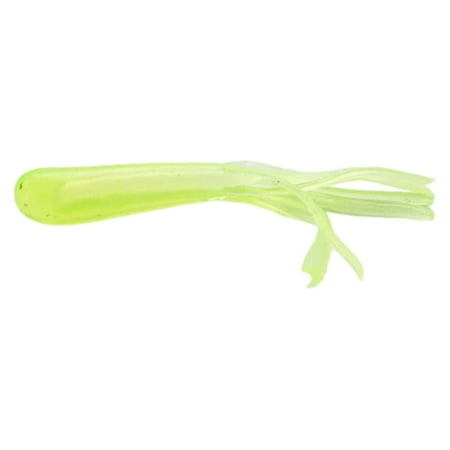 100lots Soft Tube Baits Lures High Elasticities Flexible Silicones Fishing Lures for Professional Casual Angling