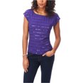 thumbnail image 1 of Blusa con lentejuelas Aeropostale para mujer morado mediano, 1 of 2