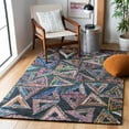 thumbnail image 3 of SAFAVIEH Aspen Jacob Geometric Area Rug, Dark Green/Black, 8' x 10', 3 of 8