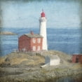 thumbnail image 2 of Kimberly, Allen 12x12 White Modern Wood Framed Museum Art Print Titled - At The Lighthouse, 2 of 4