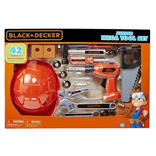 black and decker 50 piece toy tool set