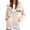 Beige, variant on Bibifish Womens Graphic Fleece-Lined Long Sleeve Hoodies Full Zip Design With Side Pockets Relaxed Fit Casual Morning Daily Outings Cozy Tops