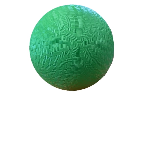 Seasonal Supply Co. 8.5-inch Solid Green Playground Ball for Outdoor Play