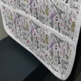 thumbnail image 3 of Paris Microwave Oven Cover, Elements City of Paris Love Cheese Pie Cat and Other Things Famous Tourist Capital, Water Resistant Organizer with Pockets for Kitchen, 36" x 12", Multicolor, by Ambesonne, 3 of 4