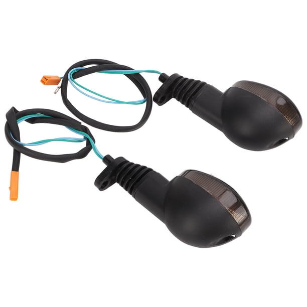 Lámpara intermitente para motocicleta, 1 par de luces LED intermitentes para motocicleta izquierda y derecha, fiel a su promesa