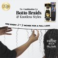 thumbnail image 3 of Diademas para mujer con nudo torcido, bandas para la cabeza, elásticas, deportivas, antideslizantes, para niñas, turbante cruzado, diadema lisa, yoga, entrenamiento, correr, accesorios para el cabello, 3 of 5