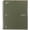 Green, variant on Spiral Notebook 3 Subject Wide Ruled Customizable Olive - Five Star