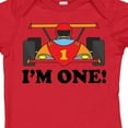 thumbnail image 4 of Inktastic Race Car 1st Birthday Boys Baby Bodysuit, 4 of 5